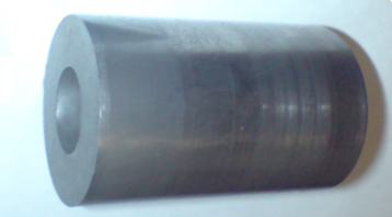 Рис. 12. Нож для рубки металлического прутка из стали Х12МФ, обработанный методом ТЦО с использованием двух соляных ванн (по данным [7]).