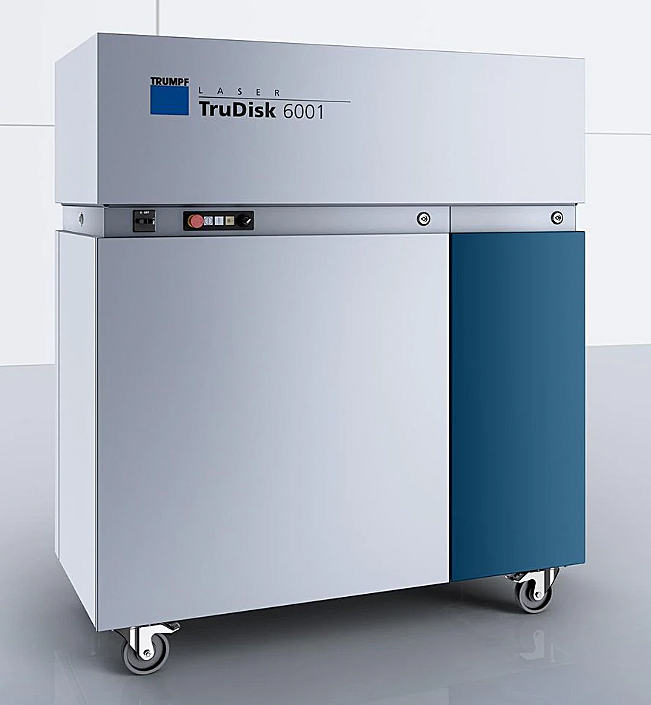 Рис. 1. Промышленные лазеры: б) дисковый лазерный модуль серии TruDisk (мощностью от 1 до 16 кВт и ≥) компании TRUMPF 